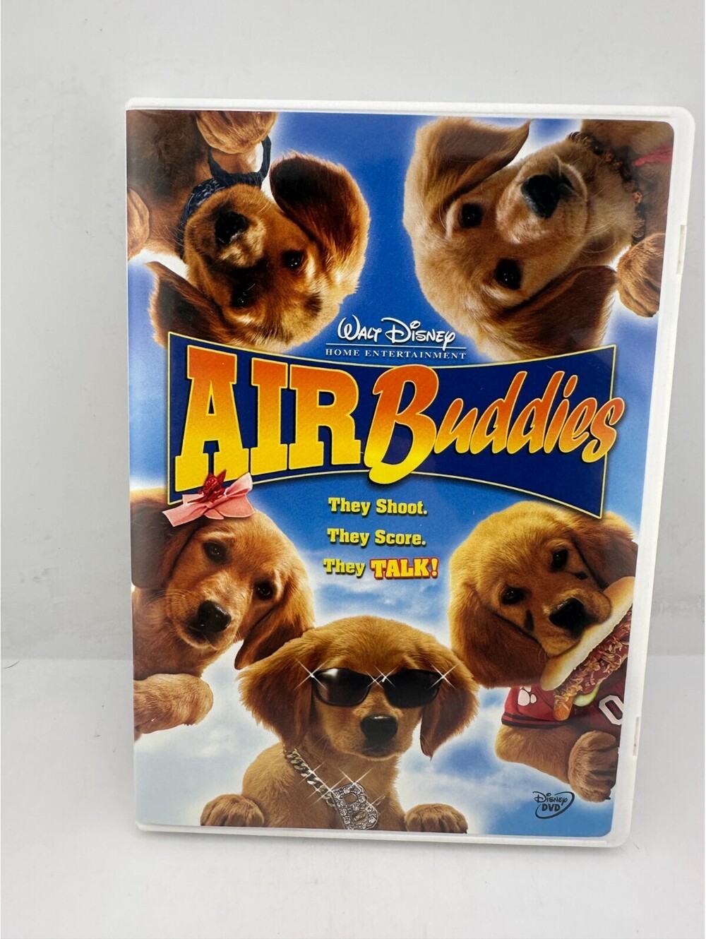 Air Buddies DVD Disney Family Movie Talking Puppies Kids Film
